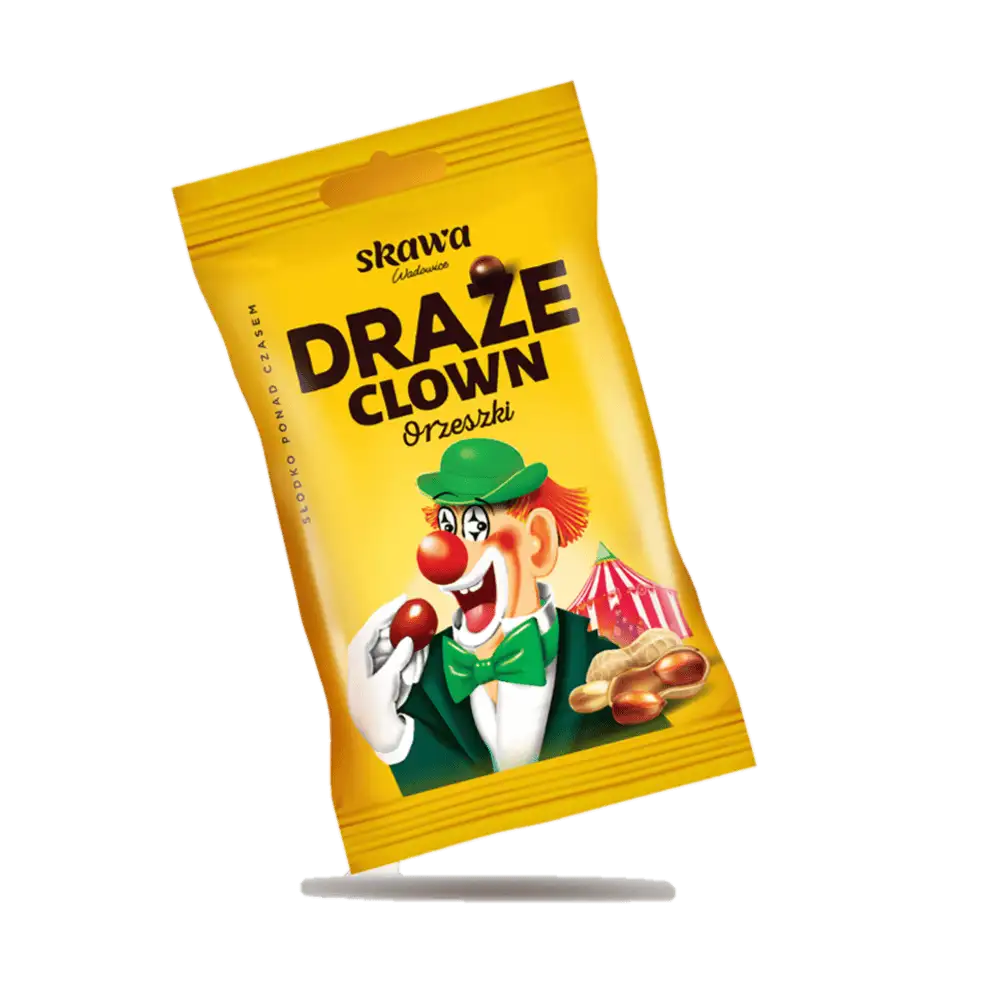 Skawa Draże Clown Orzeszki 70 g
