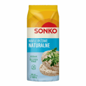 SONKO WAFLE RYŻOWE NATURALNE 130G