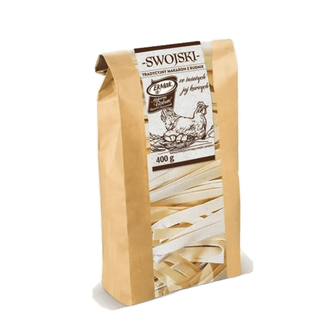 swojski grube wstazka EkoMak Makaron Swojski Wstążka Szeroka 400 g
