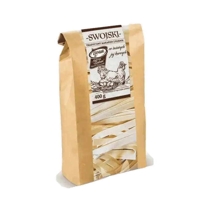 EkoMak Makaron Swojski Wstążka Szeroka 400 g