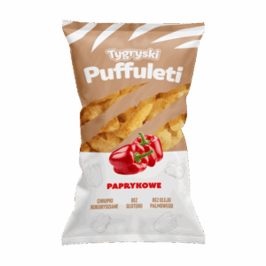 TYGRYSKI PUFFULETI CHRUPKI PAPRYKOWE 85G TBM