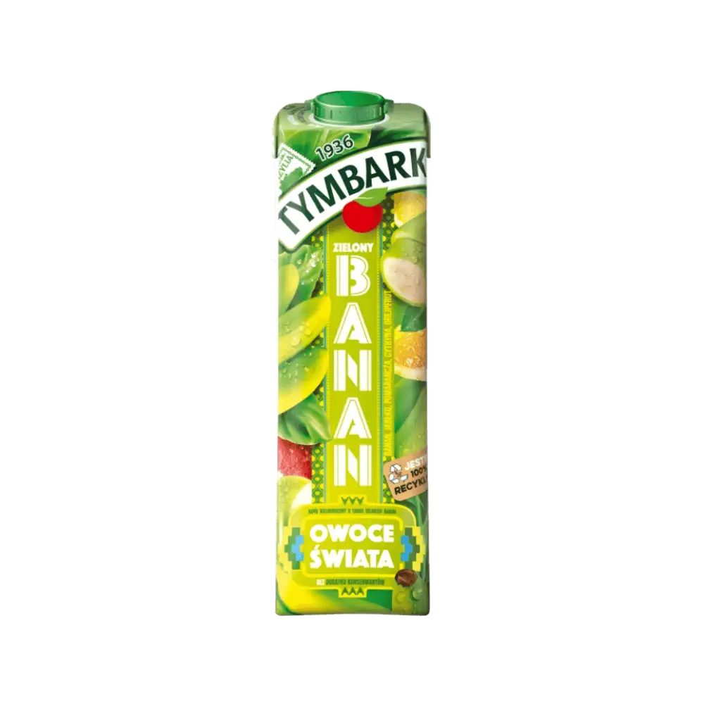 Tymbark Owoce Świata Napój Banan 1 l
