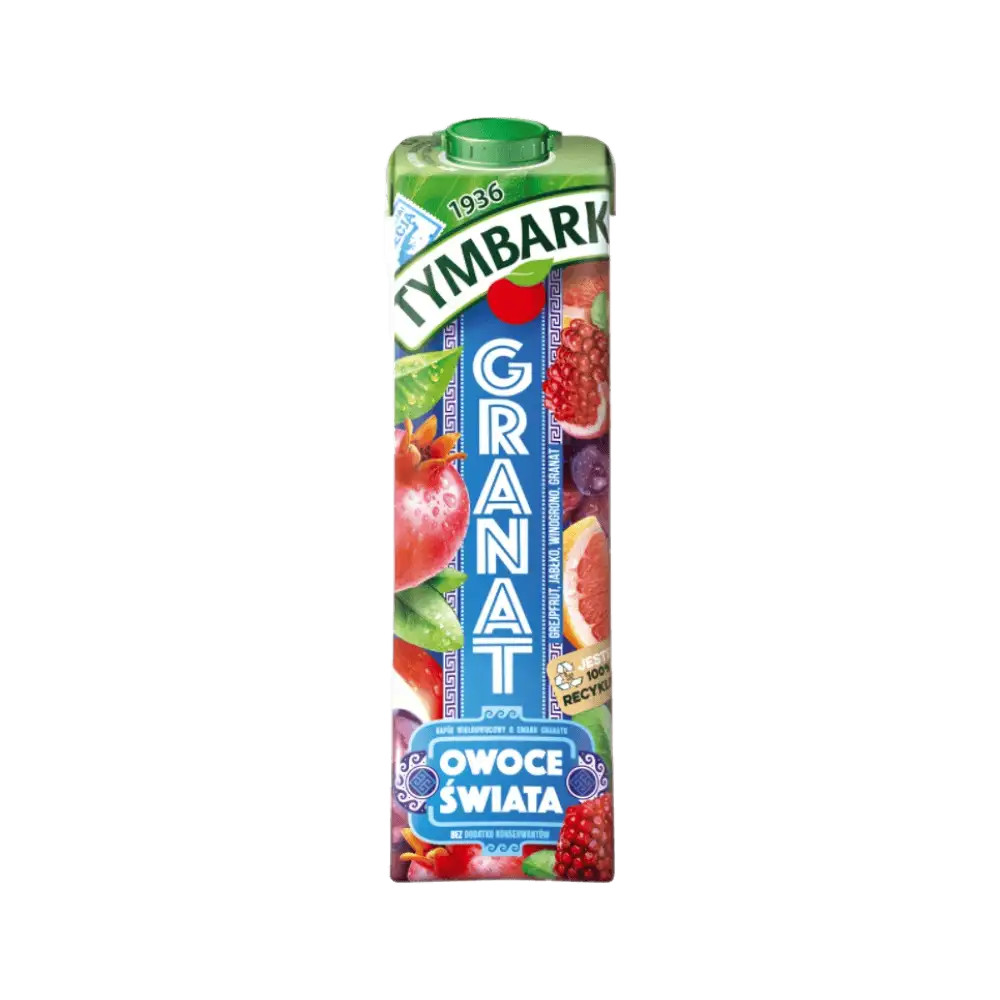 Tymbark Owoce Świata Granat 1 l