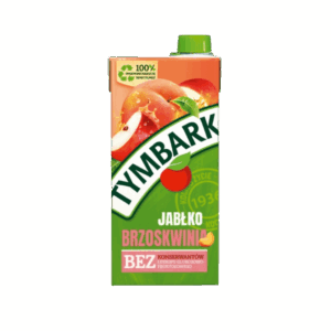 TYMBARK JABŁKO-BRZOSKWINIA NAPÓJ 1L
