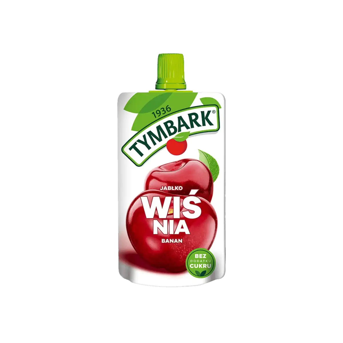 Tymbark Mus Jabłko, Wiśnia, Banan 120 g