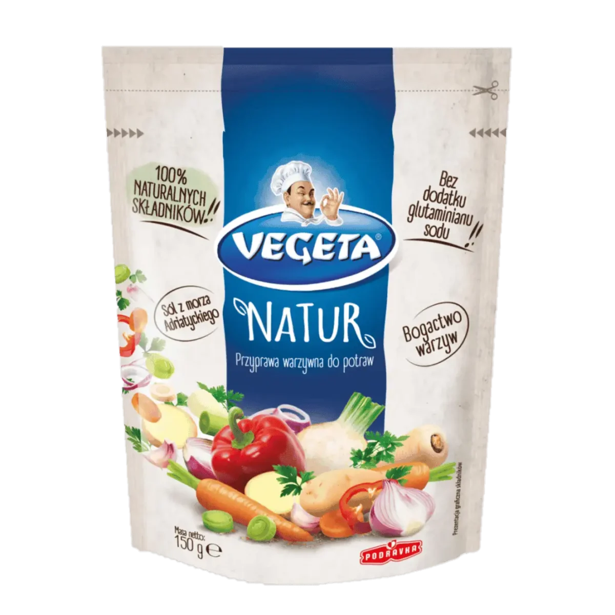 Vegeta Natur Przyprawa Warzywna do Potraw 150 g