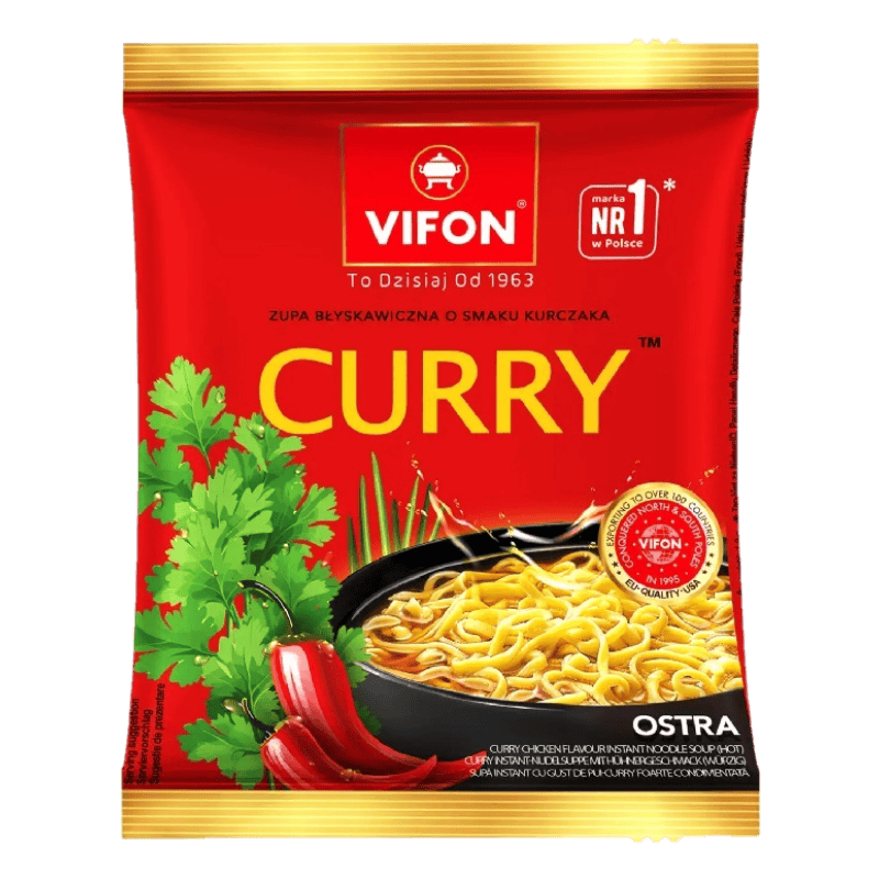 VIFON KURCZAK CURRY OSTRA 70G