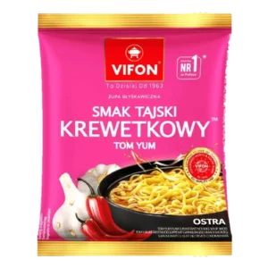 Vifon Zupa Błyskawiczna Krewetkowa Tajska Ostra 70 g