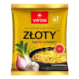 Vifon Zupa Błyskawiczna Złoty Kurczak Łagodna 70 g
