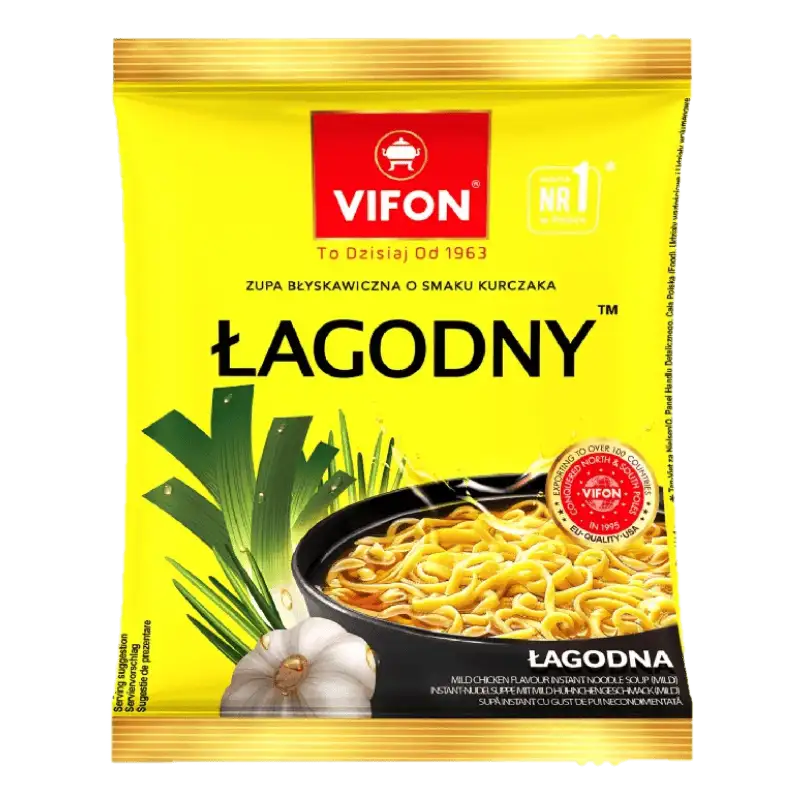 vifon lagodny Vifon Zupa Błyskawiczna Kurczak Łagodna 70 g
