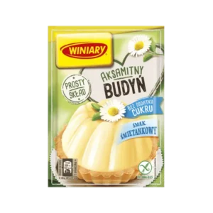 WINIARY Budyń o Smaku Śmietankowym Bez Dodatku Cukru 35 g