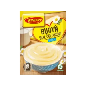 WINIARY Budyń z Cukrem o Smaku Śmietankowym 60 g