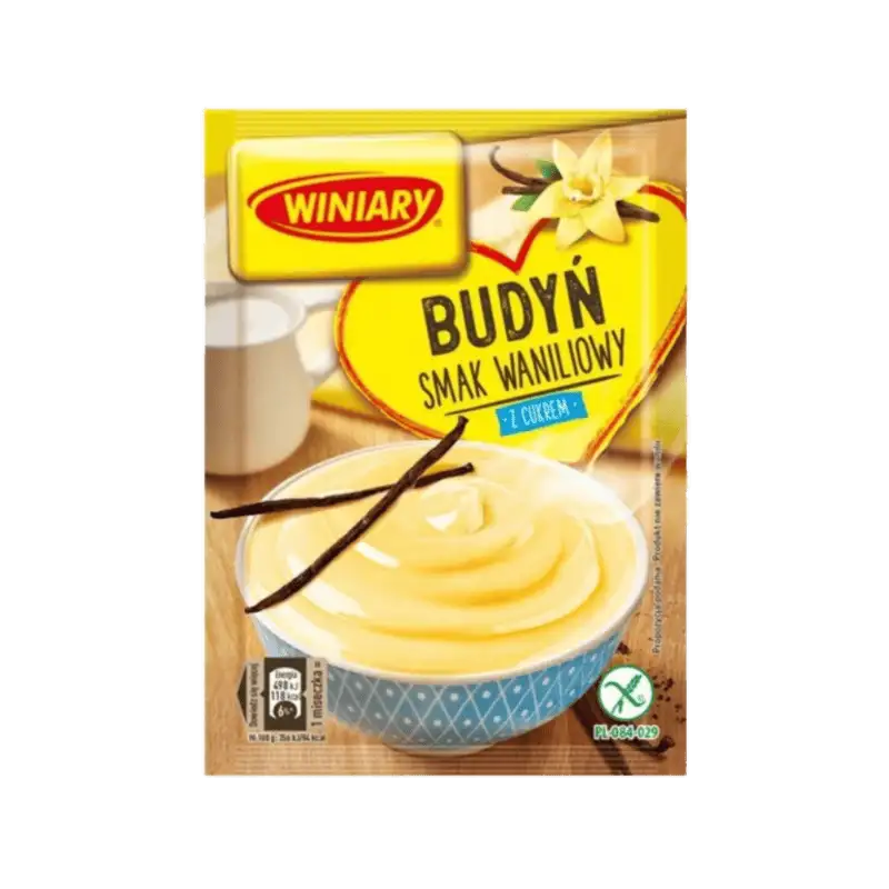 WINIARY Budyń z Cukrem o Smaku Waniliowym 60 g