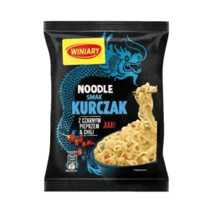 WINIARY Noodle Smak Kurczak z Czarnym Pieprzem & Chili 62 g