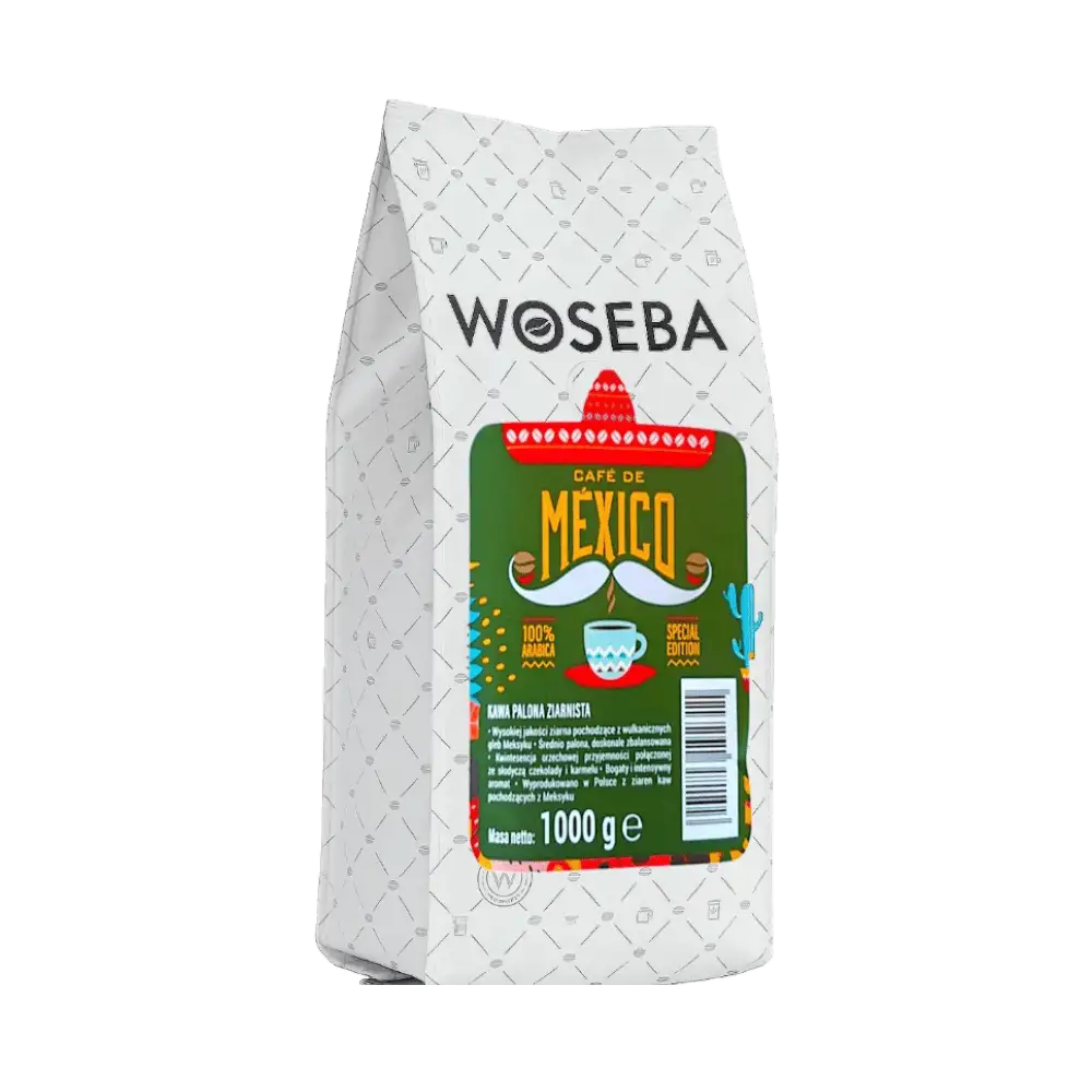 Woseba Café de México Kawa Ziarnista 1 kg