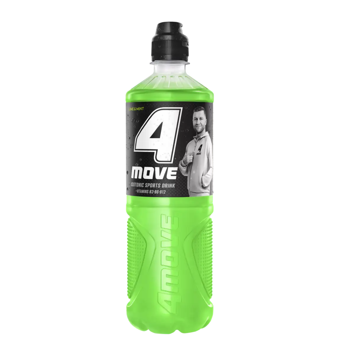 4Move Napój Izotoniczny Limonka-Mięta 750 ml