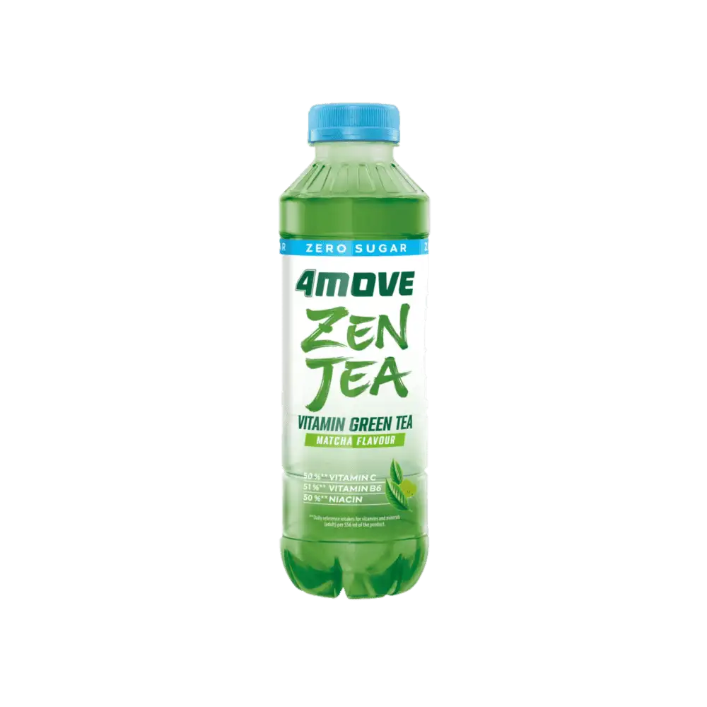 4move matcha 4Move Zero Sugar Zen Tea Matcha 556 ml