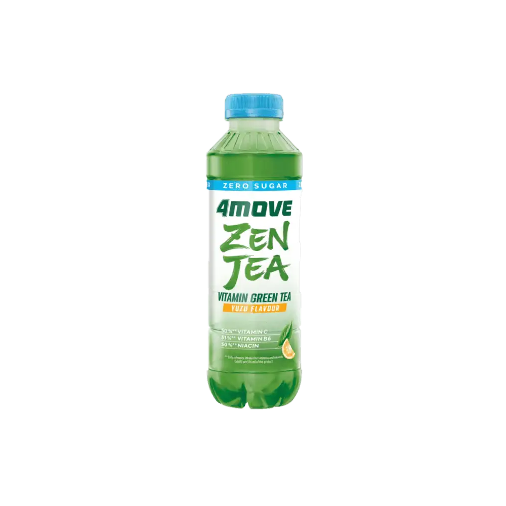 4Move Zero Sugar Zen Tea Yuzu 556 ml
