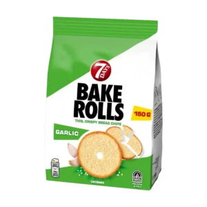 7 Days Bake Rolls Chrupki Chlebowe z Czosnkiem Suszonym 150 g
