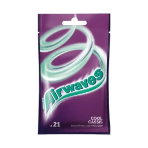 Airwaves Cool Cassis Bezcukrowa Guma do Żucia 29 g (21 drażetek)