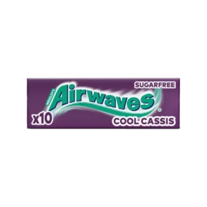 Airwaves Cool Cassis Bezcukrowa Guma do Żucia 14 g