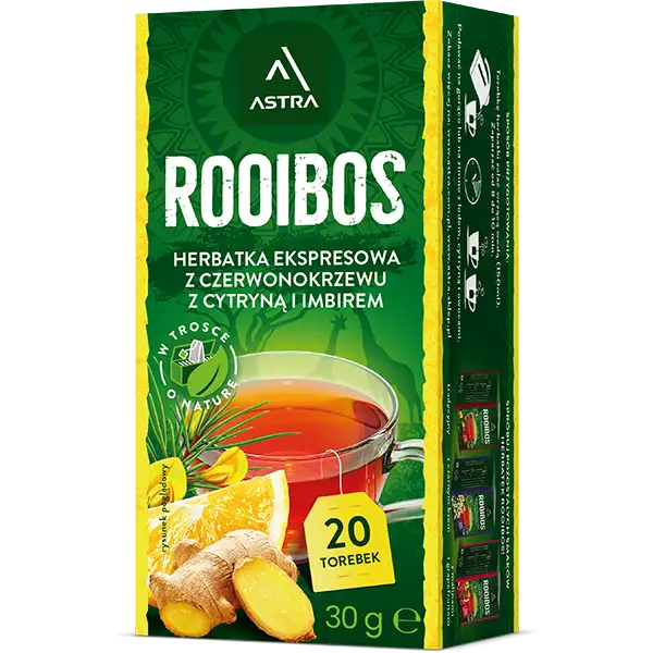 Astra Rooibos Cytryna & Imbir 30 g (20 torebek)