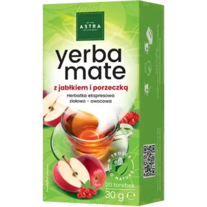Astra Yerba Mate Jabłko & Porzeczka 30 g (20 torebek)