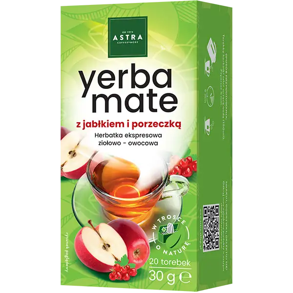 Astra Yerba Mate Jabłko & Porzeczka 30 g (20 torebek)