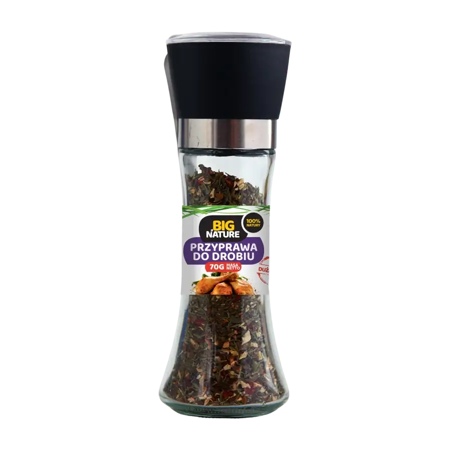 Big Nature Przyprawa do Drobiu w Młynku 70 g