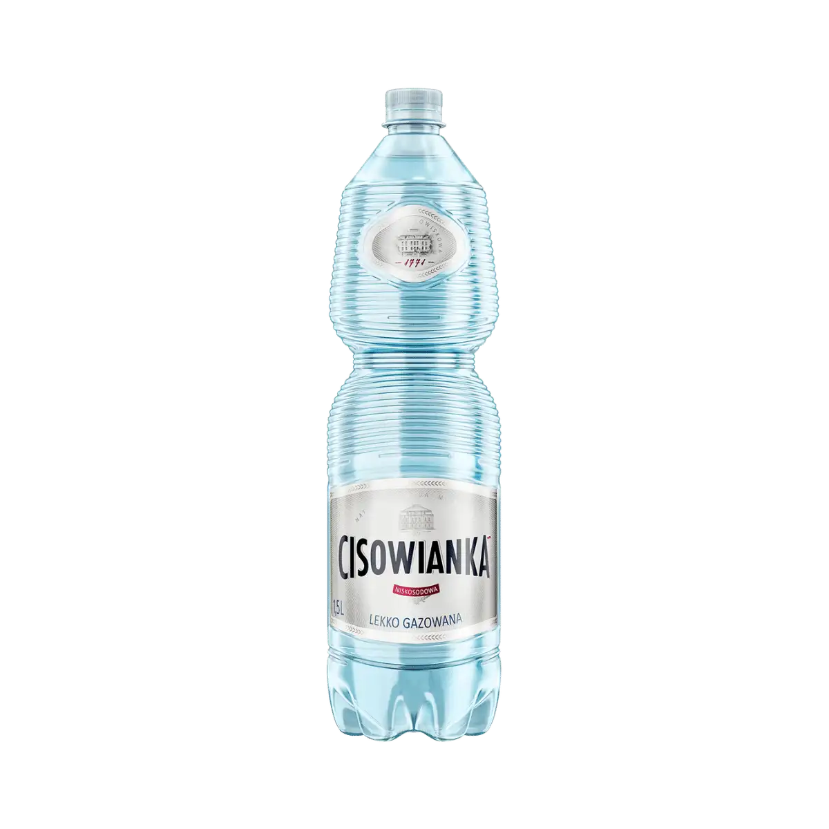 cisowianka lekki gaz 1500 Cisowianka Naturalna Woda Mineralna Lekko Gazowana 1,5 l