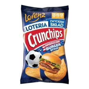 Crunchips X-Cut American Burger Style 130 g