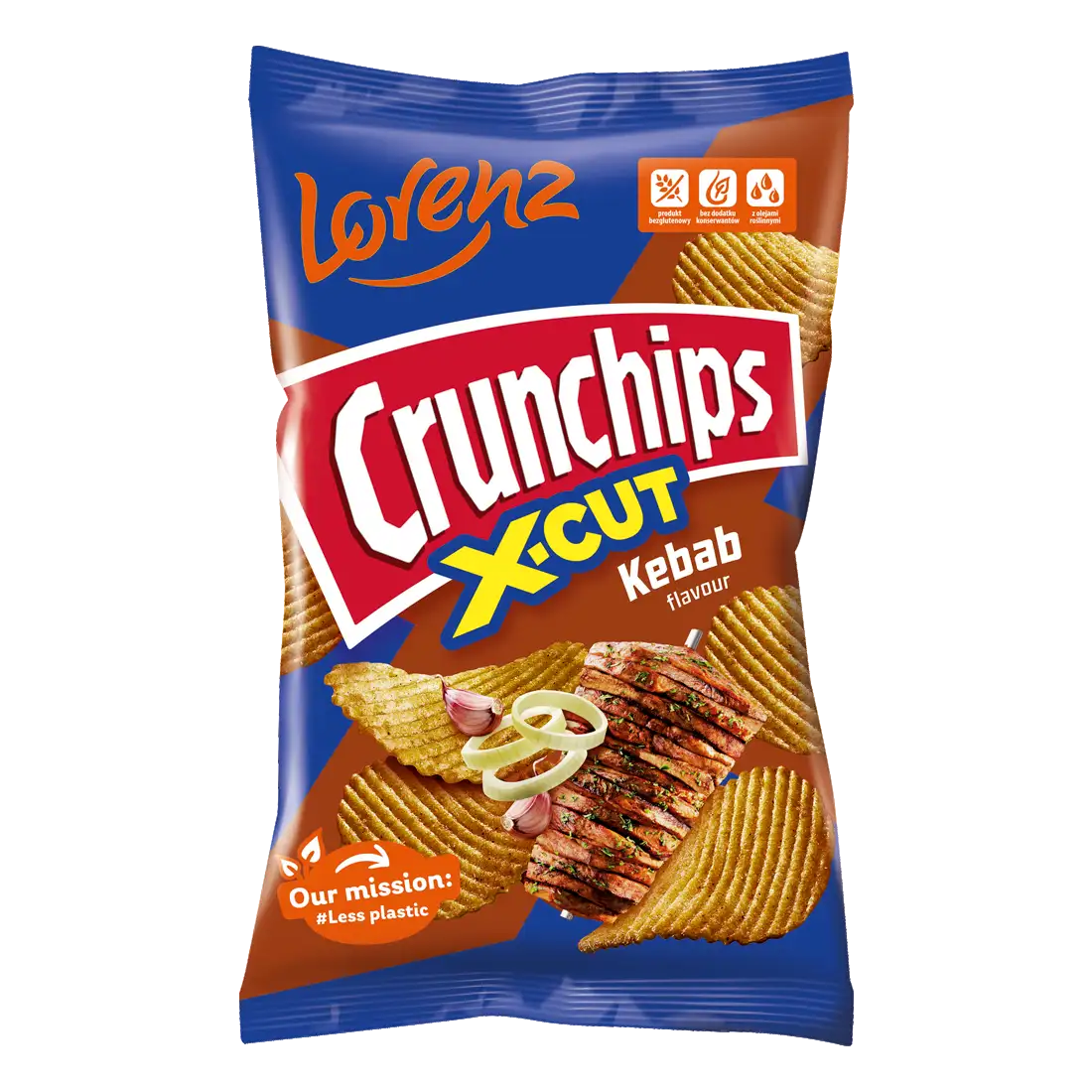 Crunchips X-Cut Kebab 130 g