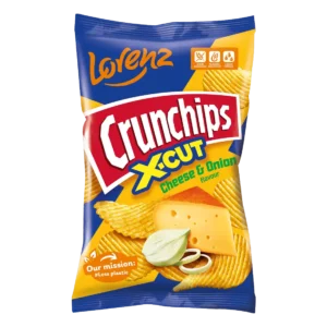 Crunchips X-Cut Ser i Cebula 130 g