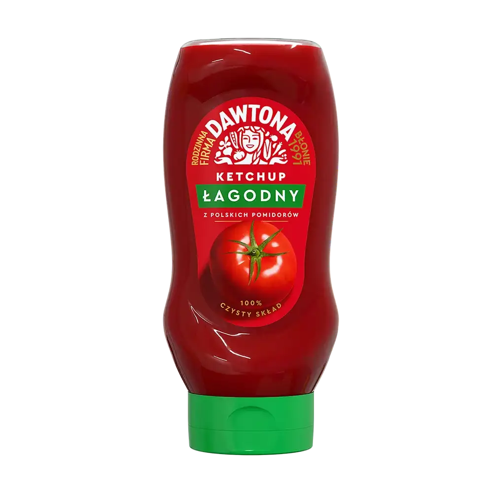 Dawtona Ketchup Łagodny 444 g