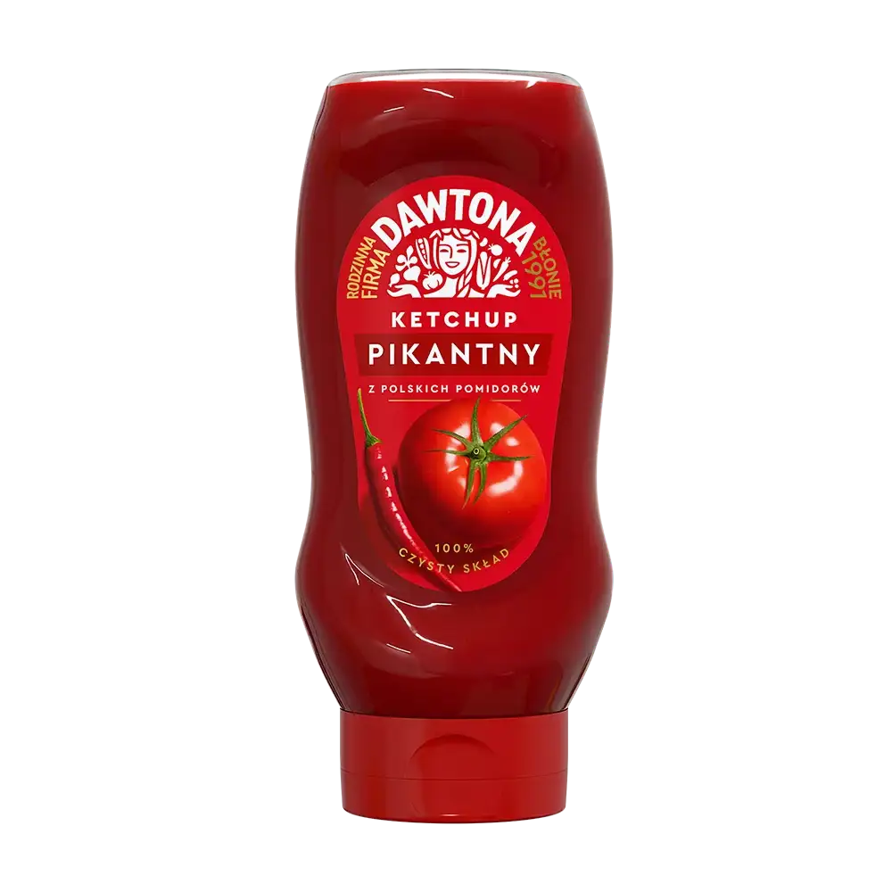 Dawtona Ketchup Pikantny 444 g