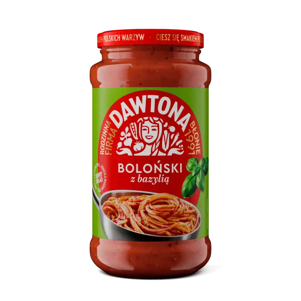 Dawtona Sos Boloński z Bazylią 520 g