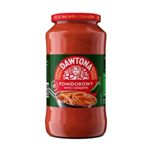 Dawtona Sos Pomidorowy Ostry z Papryczkami Jalapeño 520 g