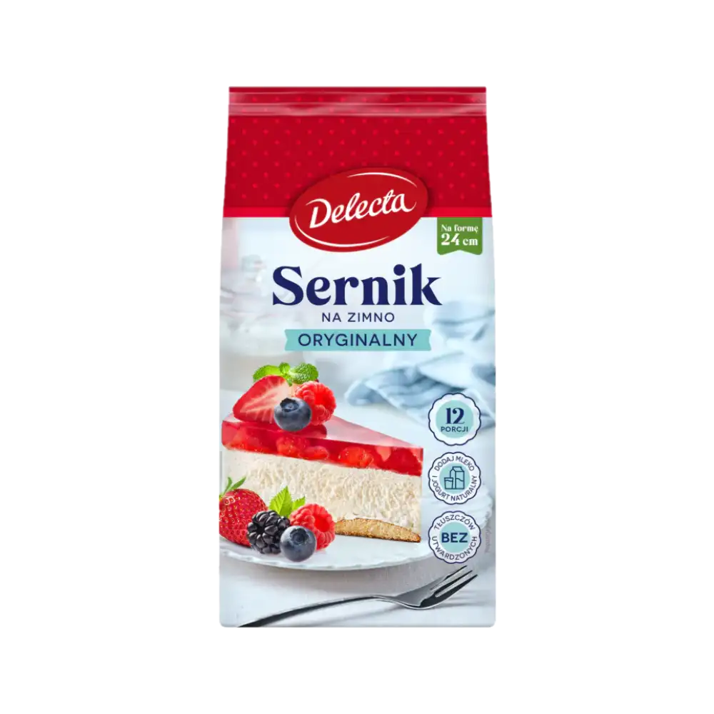 Delecta Sernik na Zimno Oryginalny 154 g