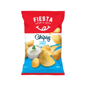 Fiesta Chipsy Płaskie o Smaku Fromage 120 g