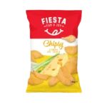 Fiesta Chipsy Karbowane o Smaku Sera i Cebuli 120 g