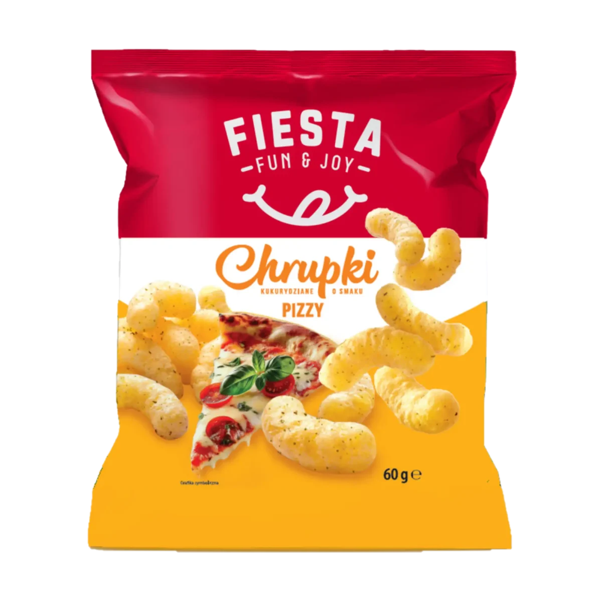 Fiesta Chrupki Kukurydziane o Smaku Pizzy 60 g
