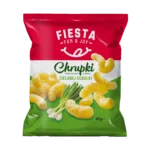 Fiesta Chrupki Kukurydziane o Smaku Zielonej Cebulki 60 g