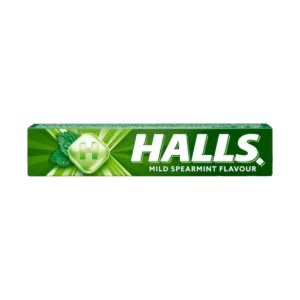 Halls Mild Spearmint Cukierki o Smaku Łagodnej Mięty 33,5 g