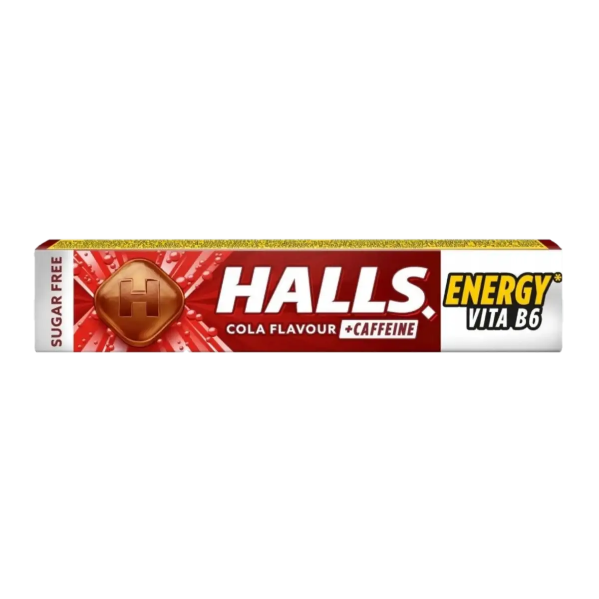 Halls Energy Cola Bezcukrowe Cukierki 32 g