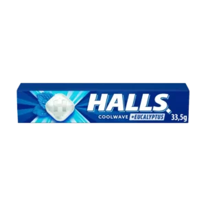 Halls Coolwave Cukierki o Smaku Mentolowo-Eukaliptusowym 33,5 g