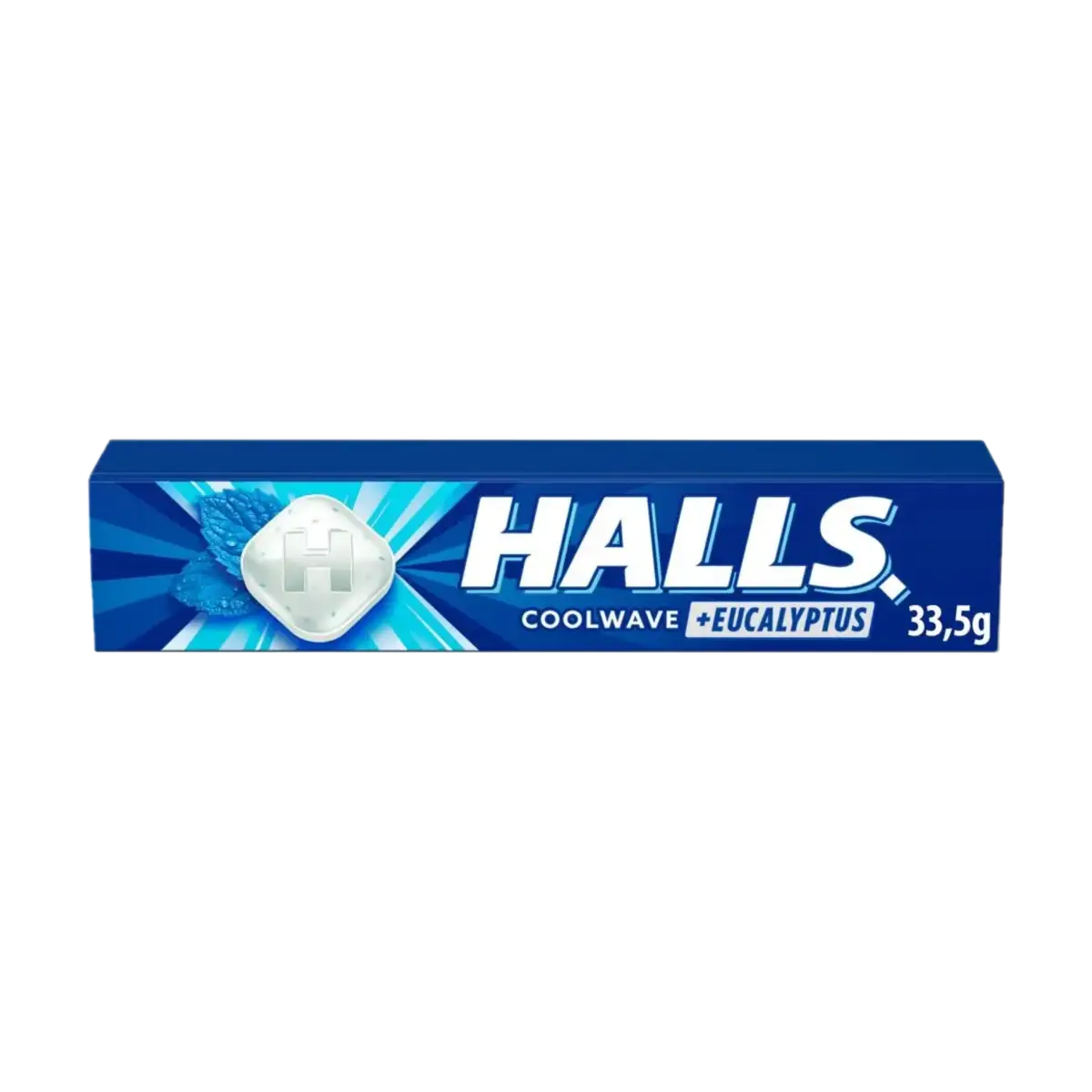 halls coolwave 50985081 Halls Coolwave Cukierki o Smaku Mentolowo-Eukaliptusowym 33,5 g