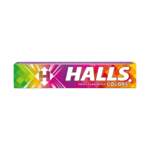 Halls Colors Mieszanka Cukierków o Smaku Owocowym 33,5 g