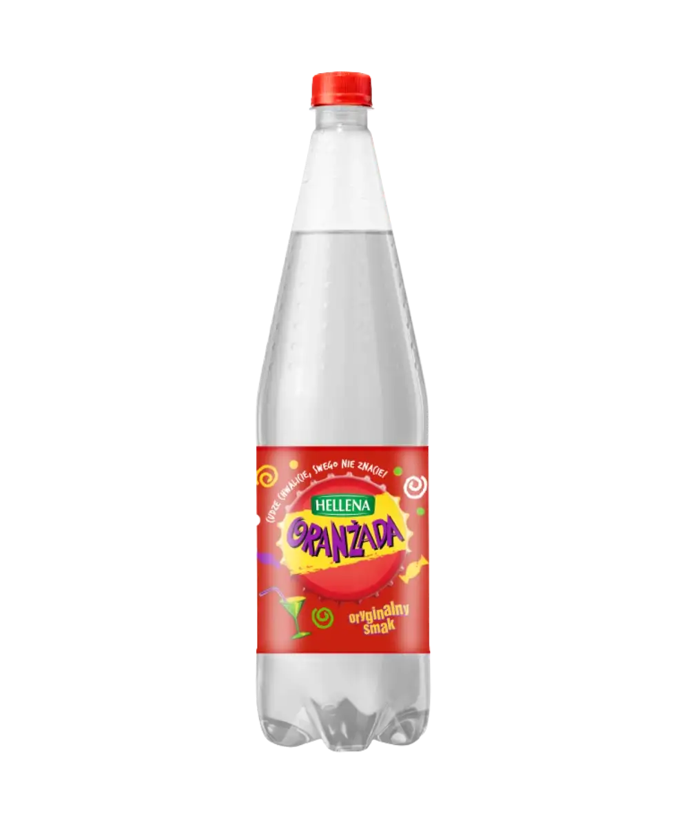 Hellena Oranżada Biała 1,25 l