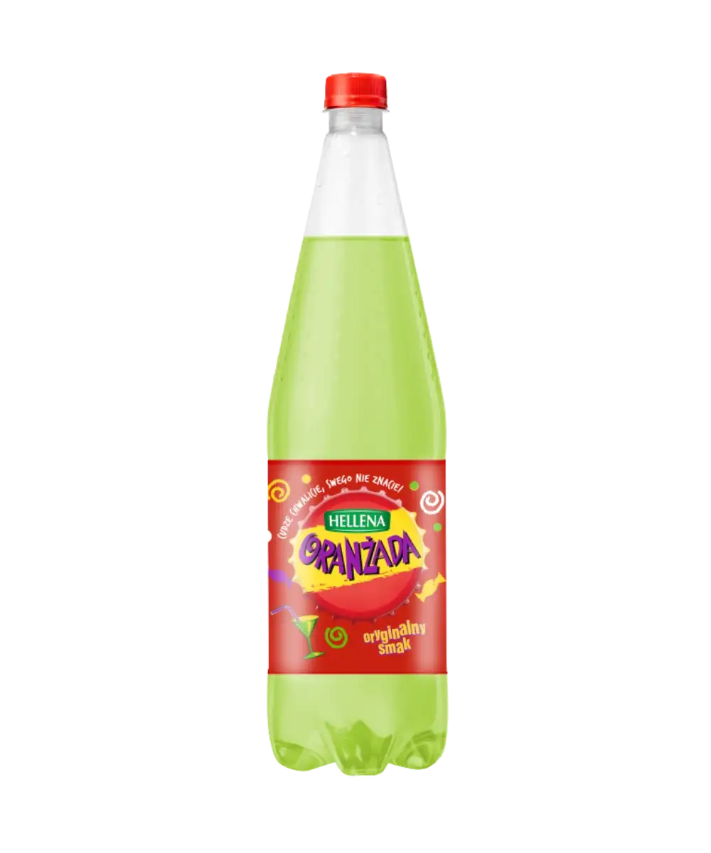 hellena zielona 1 25 Hellena Oranżada Zielona 1,25 l