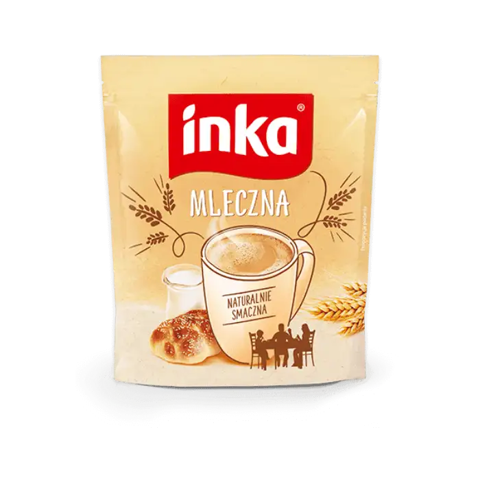 Inka Mleczna Napój na Bazie Kawy Zbożowej z Mlekiem 200 g